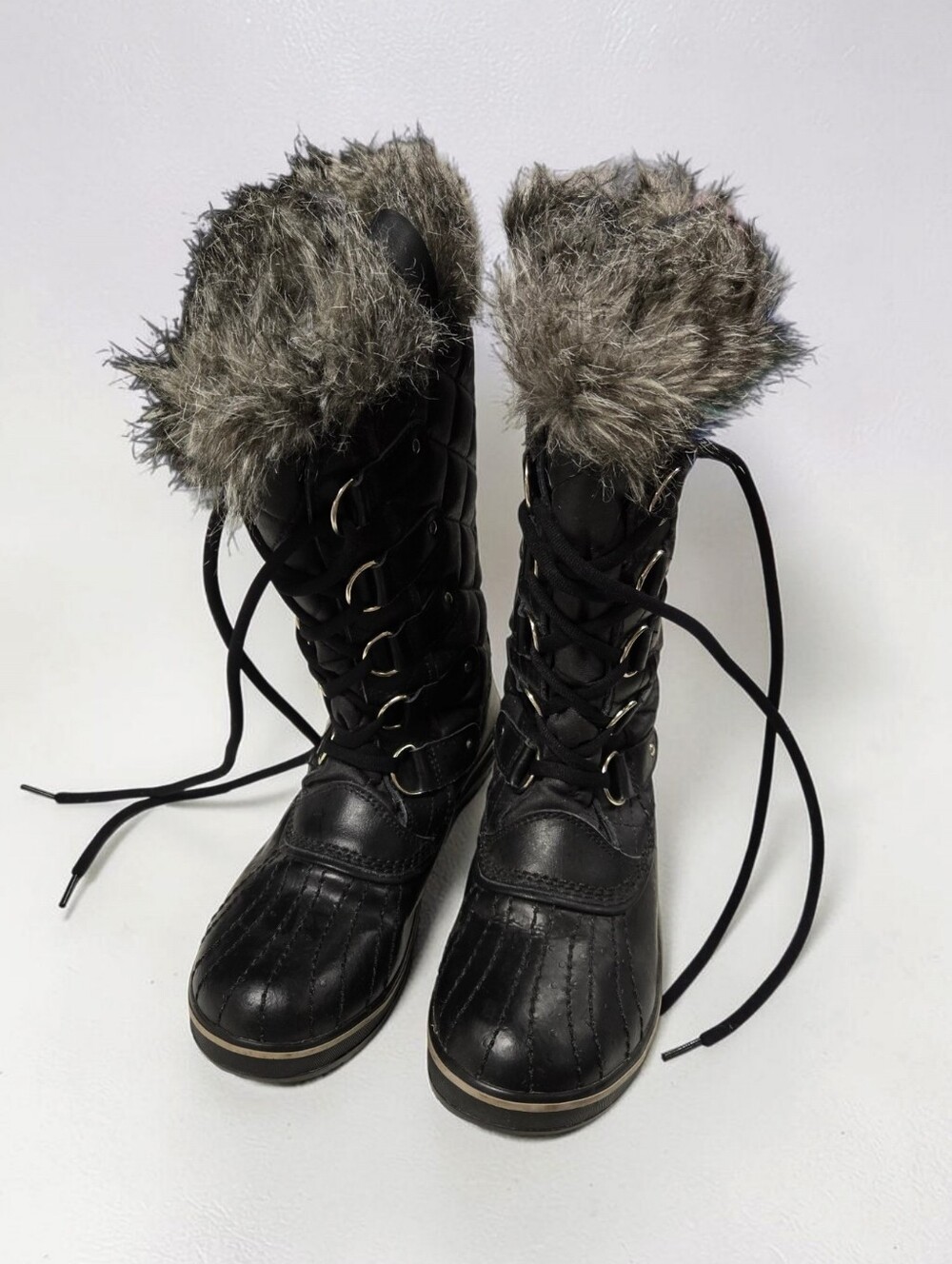 Sorel Tofino II Black Waterproof Winter Boots Size 7.5